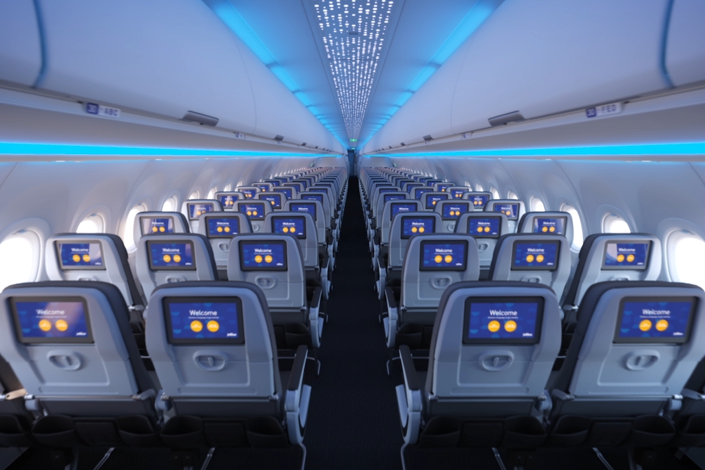 JetBlue A321LR economy