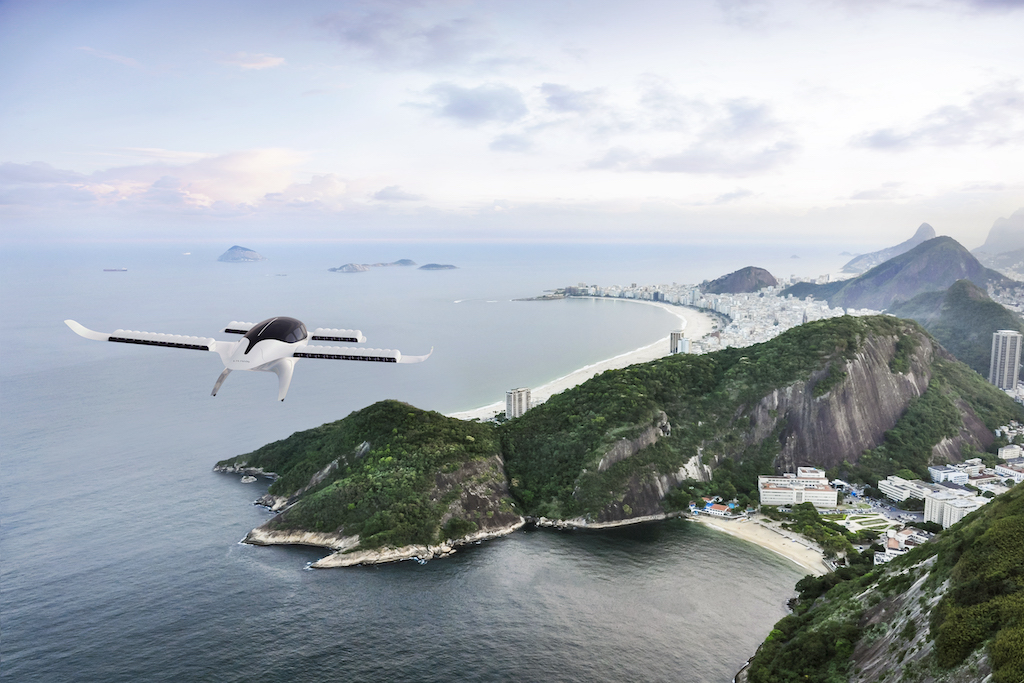 Lilium Aircraft over Rio