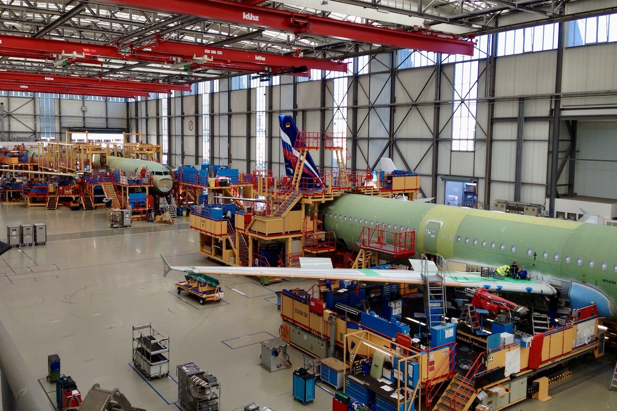 Airbus A320 Assembly Line