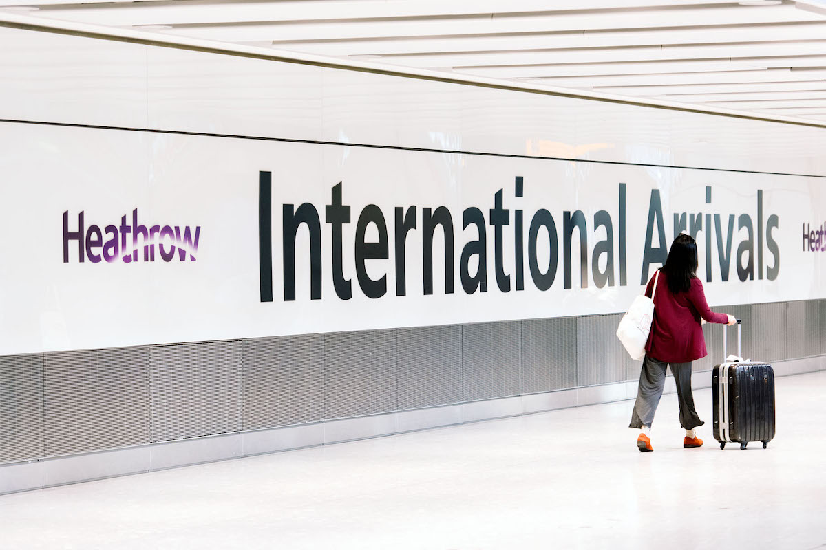 Heathrow Airport International Arrivals