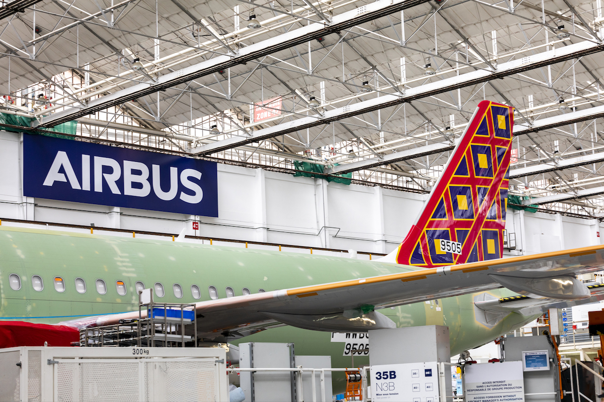 Assembly of an Airbus A320neo